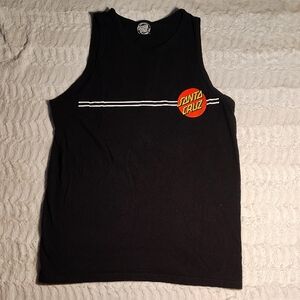 Santa Cruz Black Tank Top